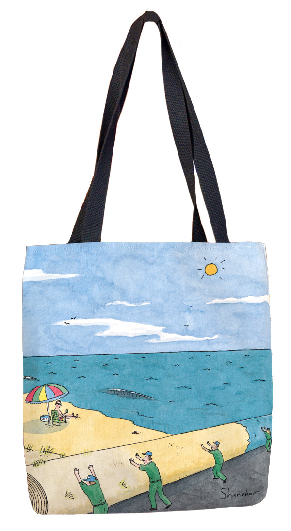tarp tote bag Beach Tarp Tote Bag
