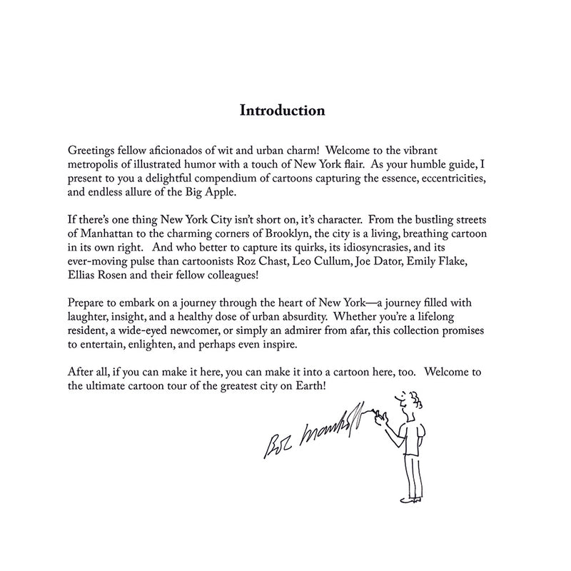 New York City Book of Cartoons (Personalized / Softcover)