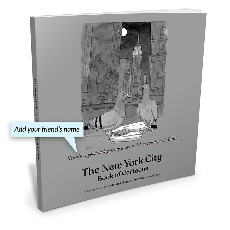 New York City Book of Cartoons (Personalized / Softcover)