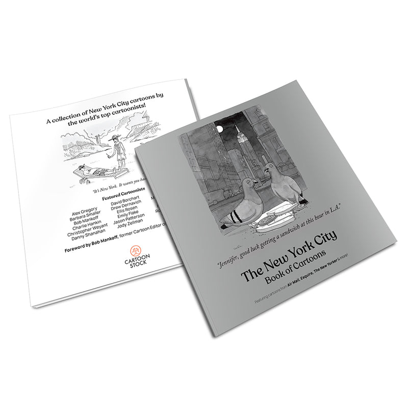 New York City Book of Cartoons (Personalized / Softcover)