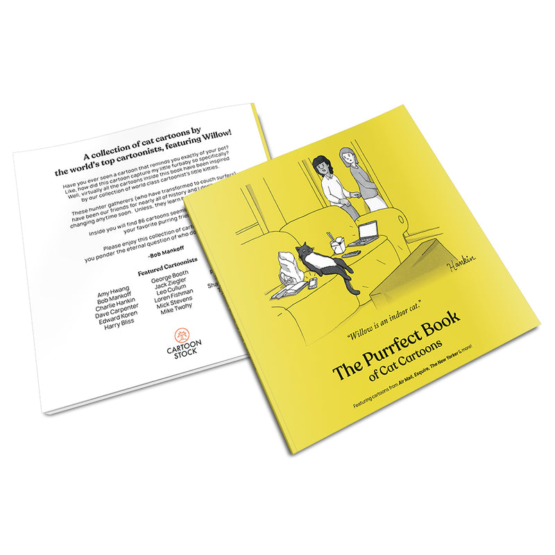 The Purrfect Book of Cat Cartoons (Personalized / Softcover)