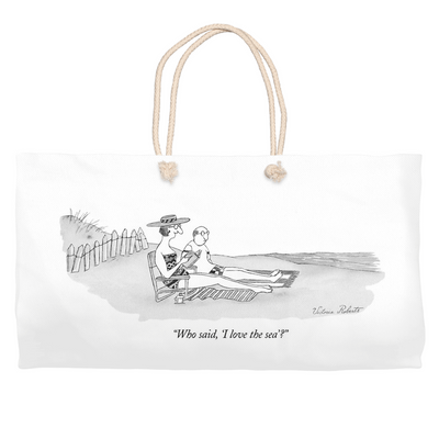 Cartoon Beach Bag / Weekender Tote - Victoria Roberts