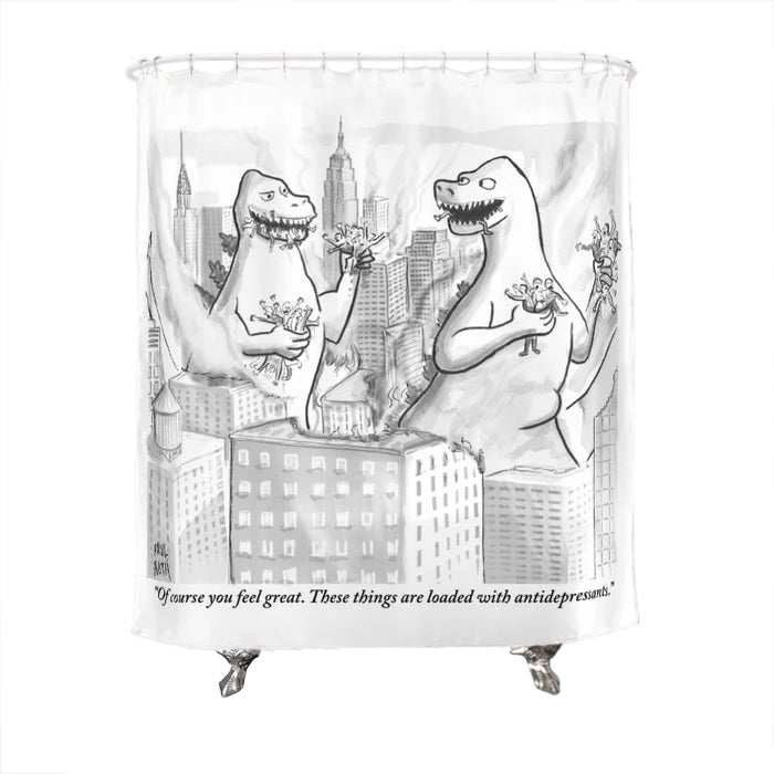 Of Course You Feel Great Shower Curtain